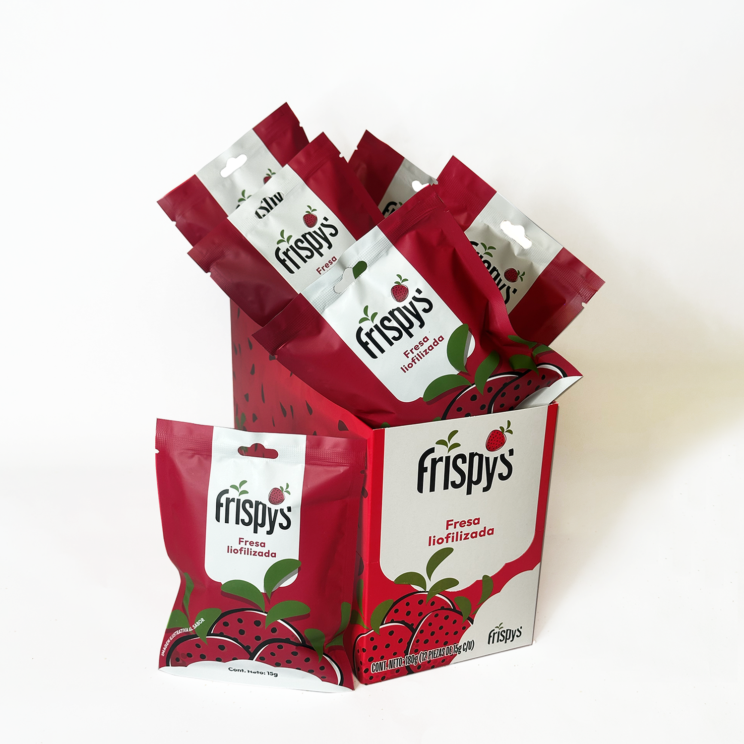 Fresa liofilizado 12 pack