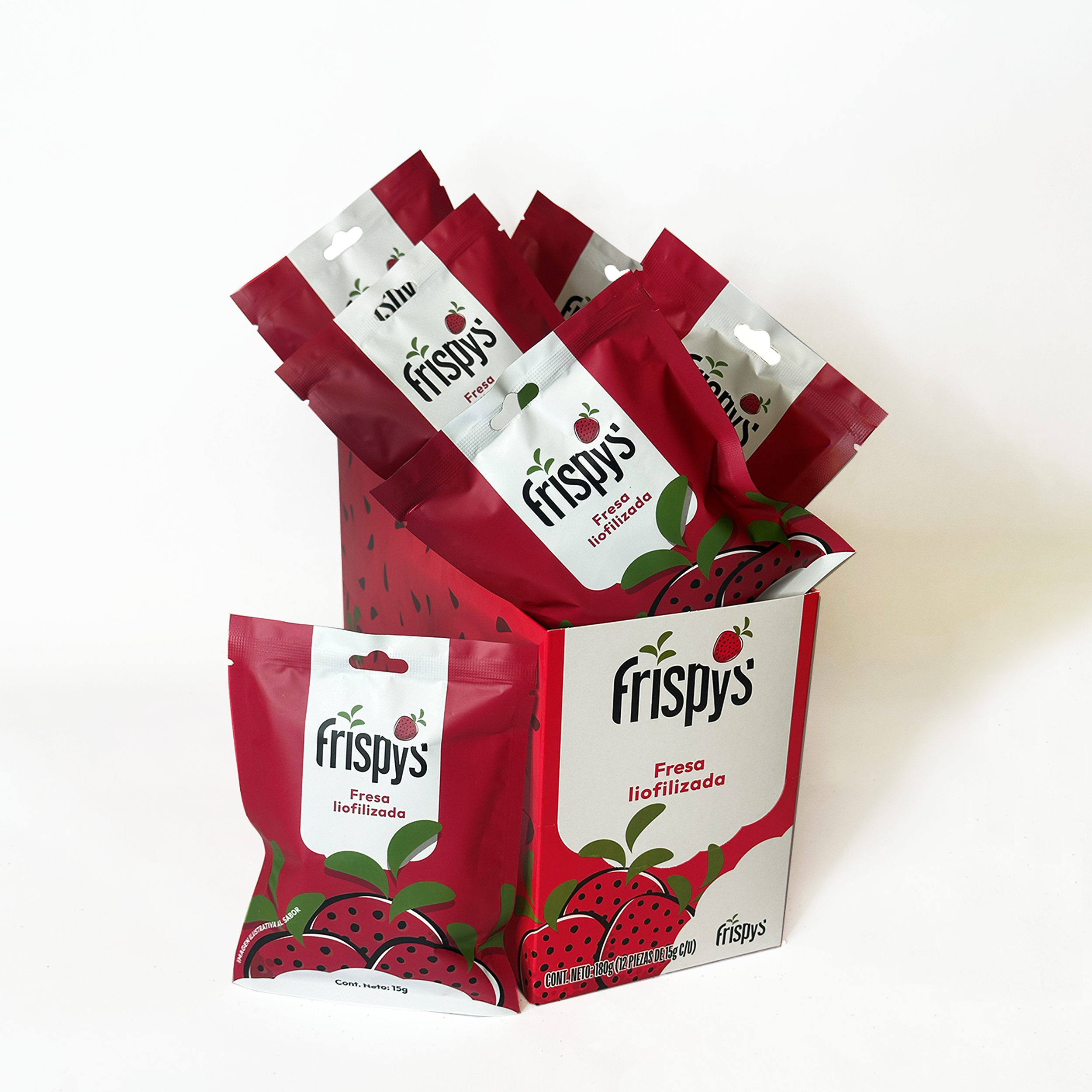 Fresa liofilizado 12 pack