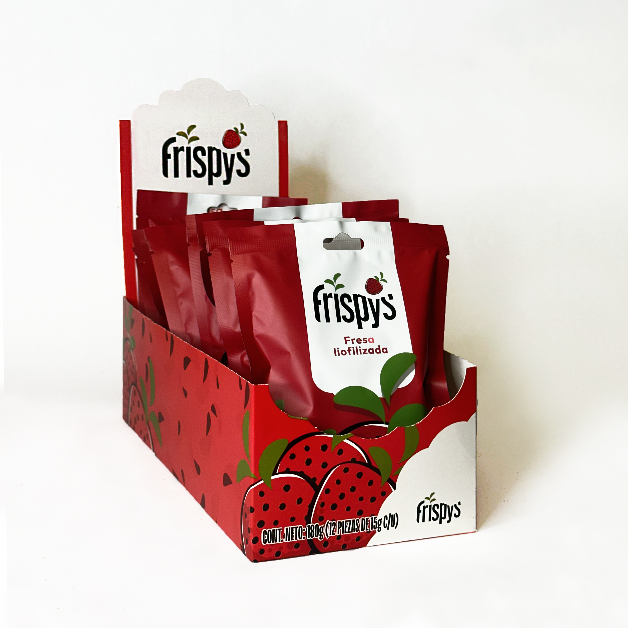 Fresa liofilizado 12 pack