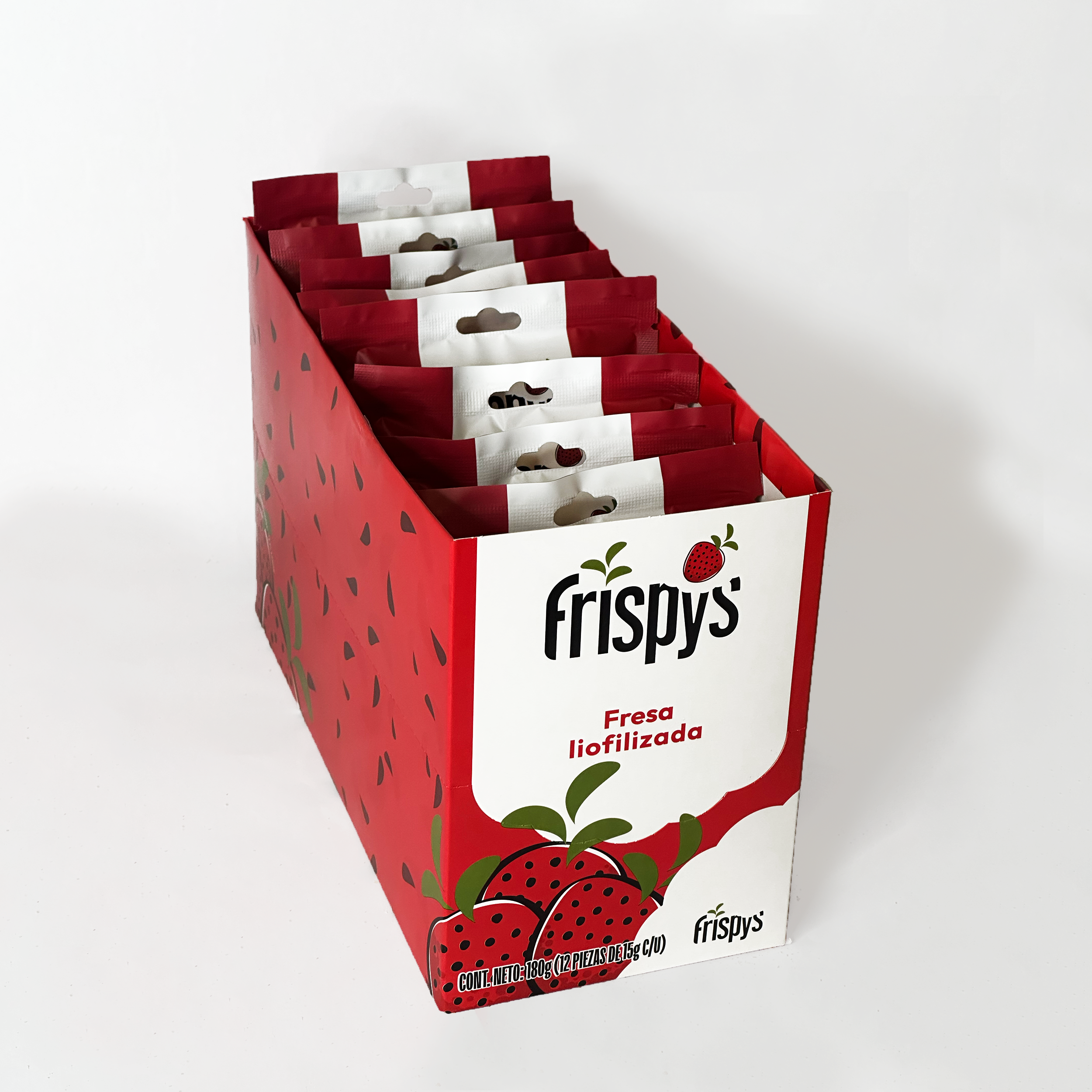 Fresa liofilizado 12 pack